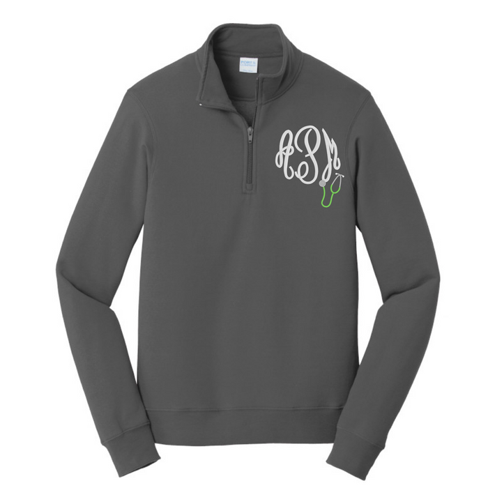 Monogrammed Fan Favorite Fleece 1/4-Zip Pullover Sweatshirt
